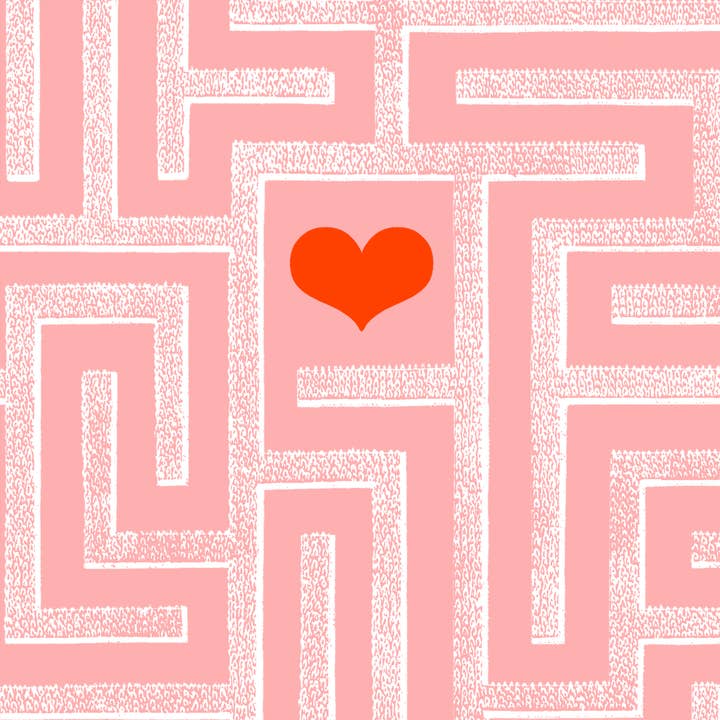 Pictrix Design - Venta al por mayor Tarjetas de amor - Tarjeta de notas A2 «Ingresa aquí»3