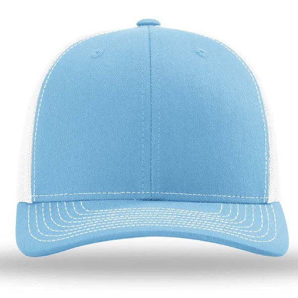 Kodiak Wholesale - Wholesale Trucker Hat - Unisex - Richardson 112 Snapback Trucker Cap - Custom Leather Patch H28