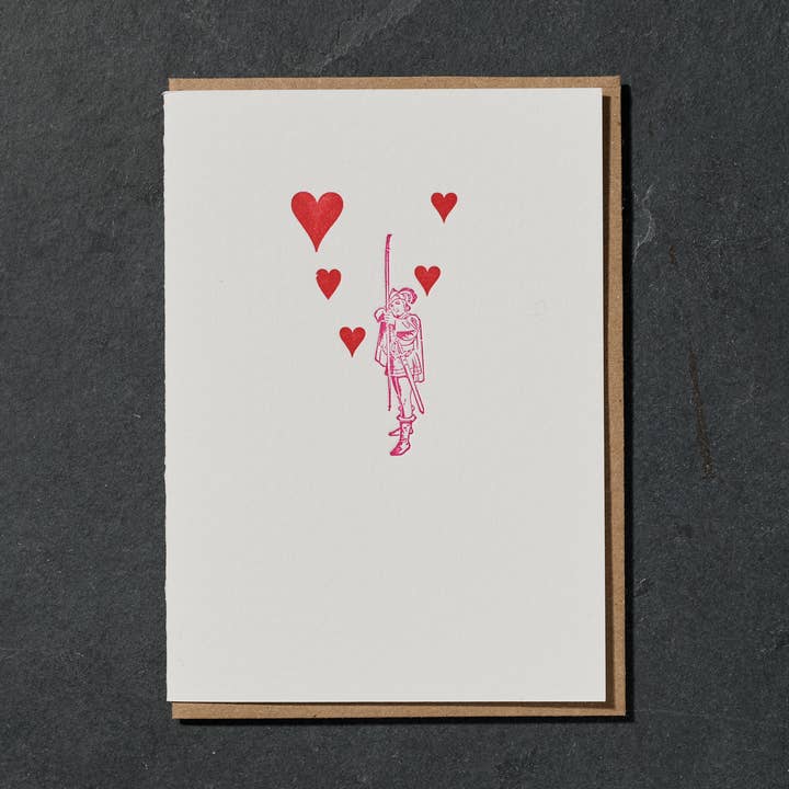 Love Archer card for wholesale by Etc. Letterpress