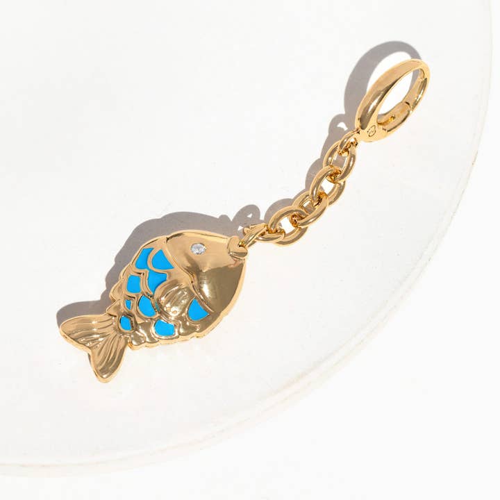 Catch of the Day Bag Charm for wholesale by Girls Crew