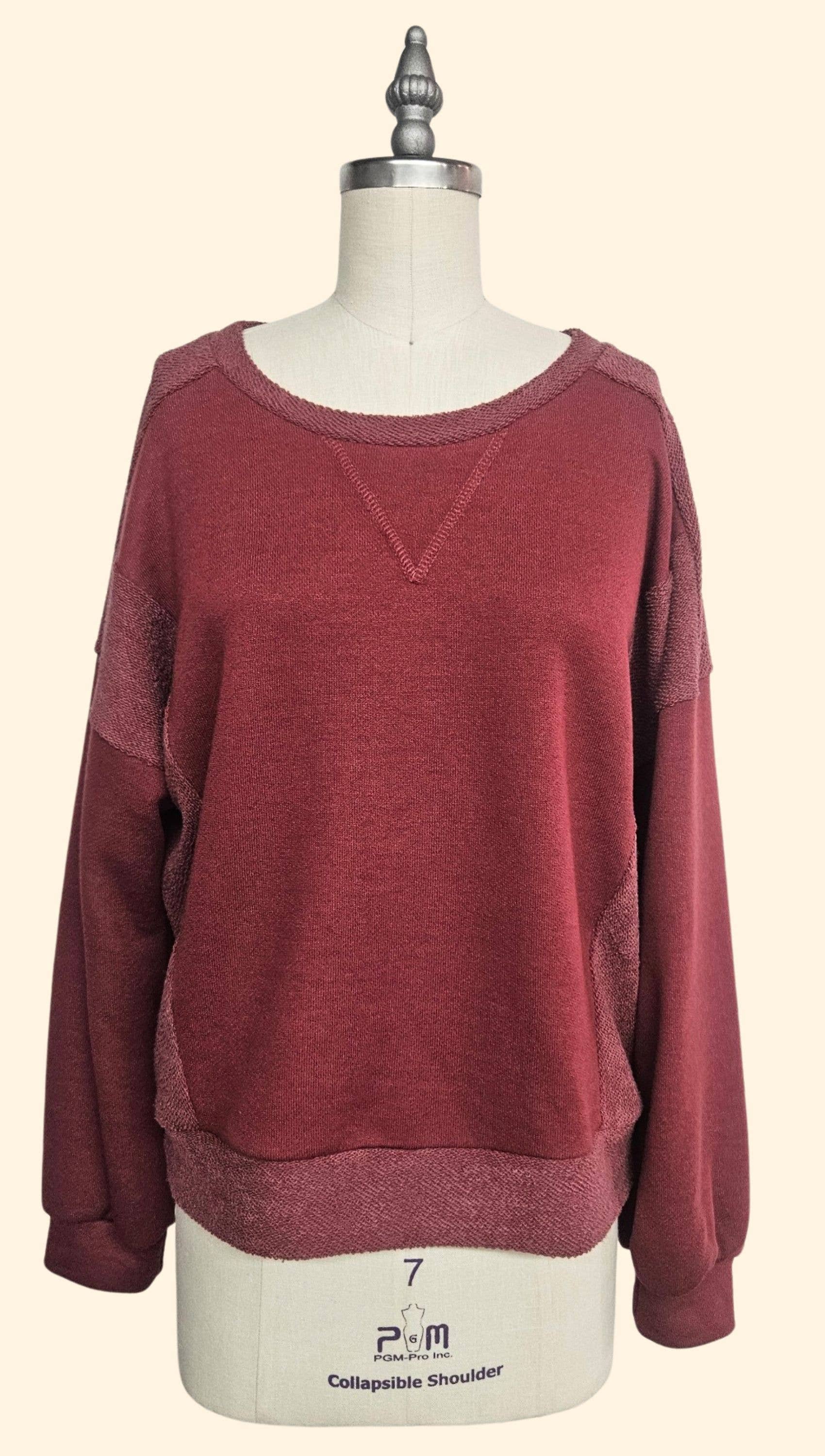 P.S Kate - Wholesale Sweatshirt - Women's - Long sleeve Pullover 726011