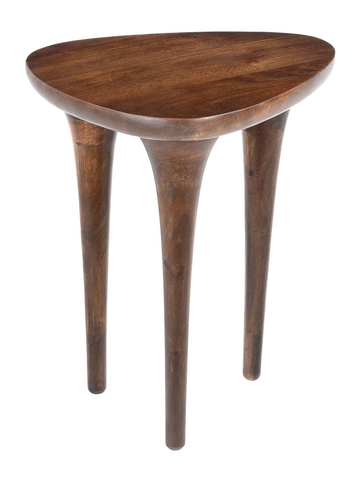 Spiker Side Table Walnut for wholesale by Zuo Modern