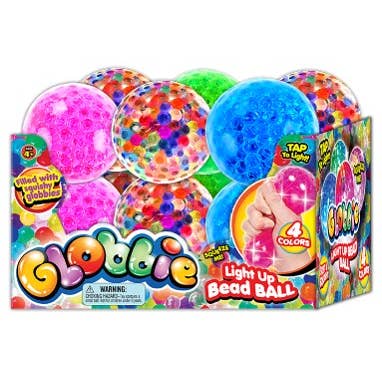 Globbie Light Up Bead Ball for wholesale by Gulf Coast Sales