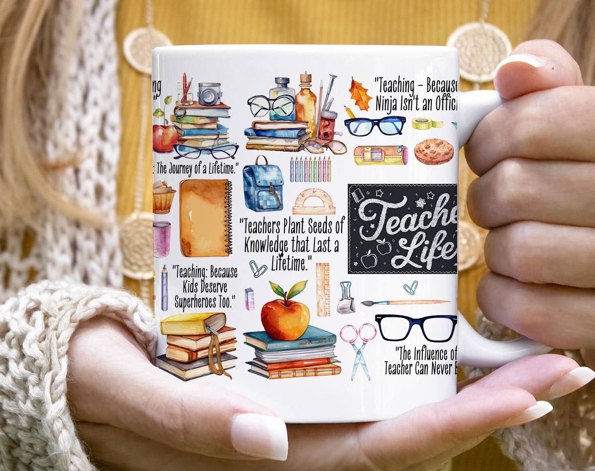 House Of Rodan – Engroshandel Kaffekrus – Lærer Liv Citater - Lærer Kaffekrus