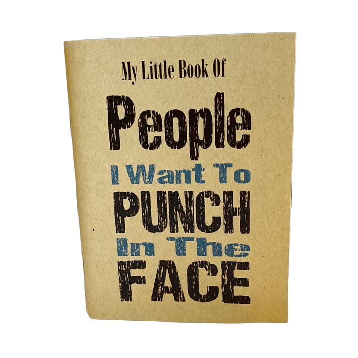 O Meu Pequeno Livro de: Pessoas que Quero Perfurar na Cara por atacado de Jolly Good Designs