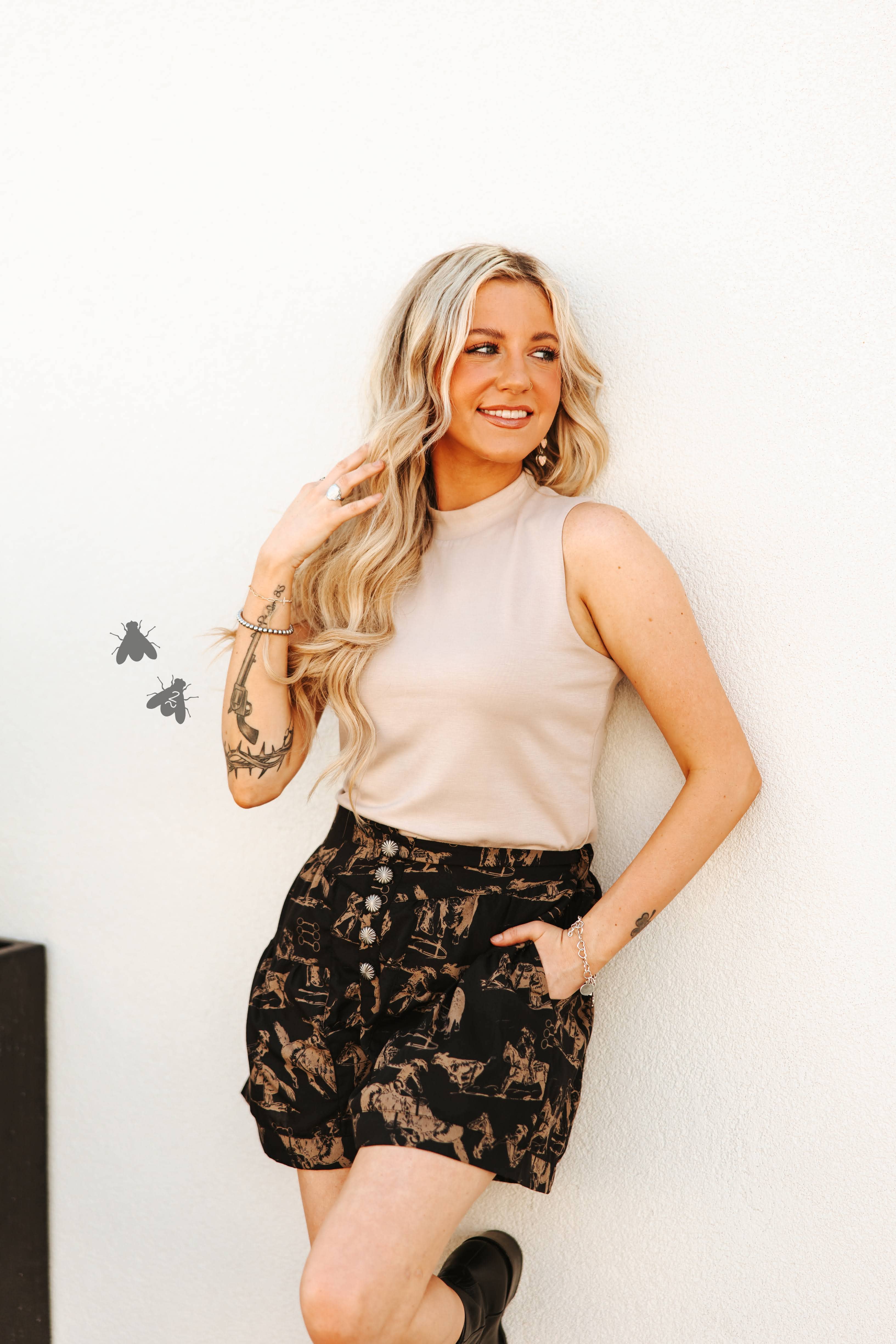 2 Fly Co - Wholesale Shorts - Women's - WHOA PONY SHORTS1