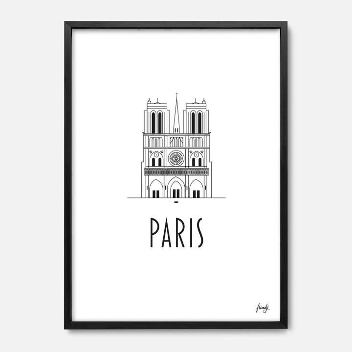 Mostra Città Parigi per la vendita all'ingrosso da parte di Frindji