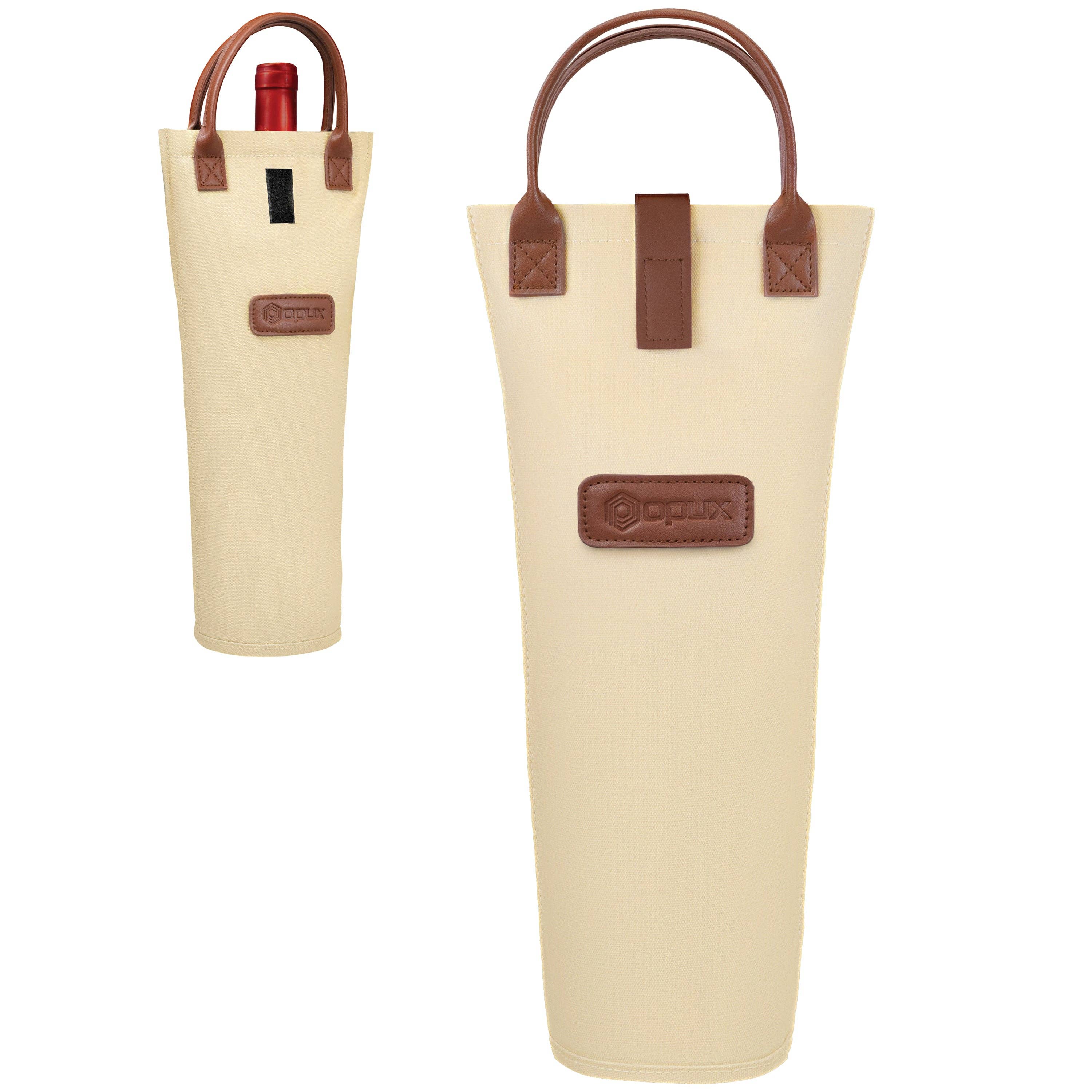 OPUX – wholesale Wine tote – 1 Bottle Classic Wine Carrier Bag0