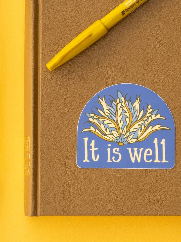 Pegatina con el himno It Is para venta al por mayor de Little Things Studio