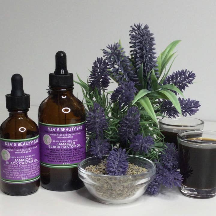 NIA'S BEAUTY BAR L.L.C. - Wholesale Hair Oil - Jamaican Black Castor Oil for Hair and Skin Care