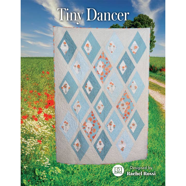 Rachel Rossi Design - Wholesale Craft Sewing Kit - Tiny Dancer | Quilt Pattern | Modern Vintage
