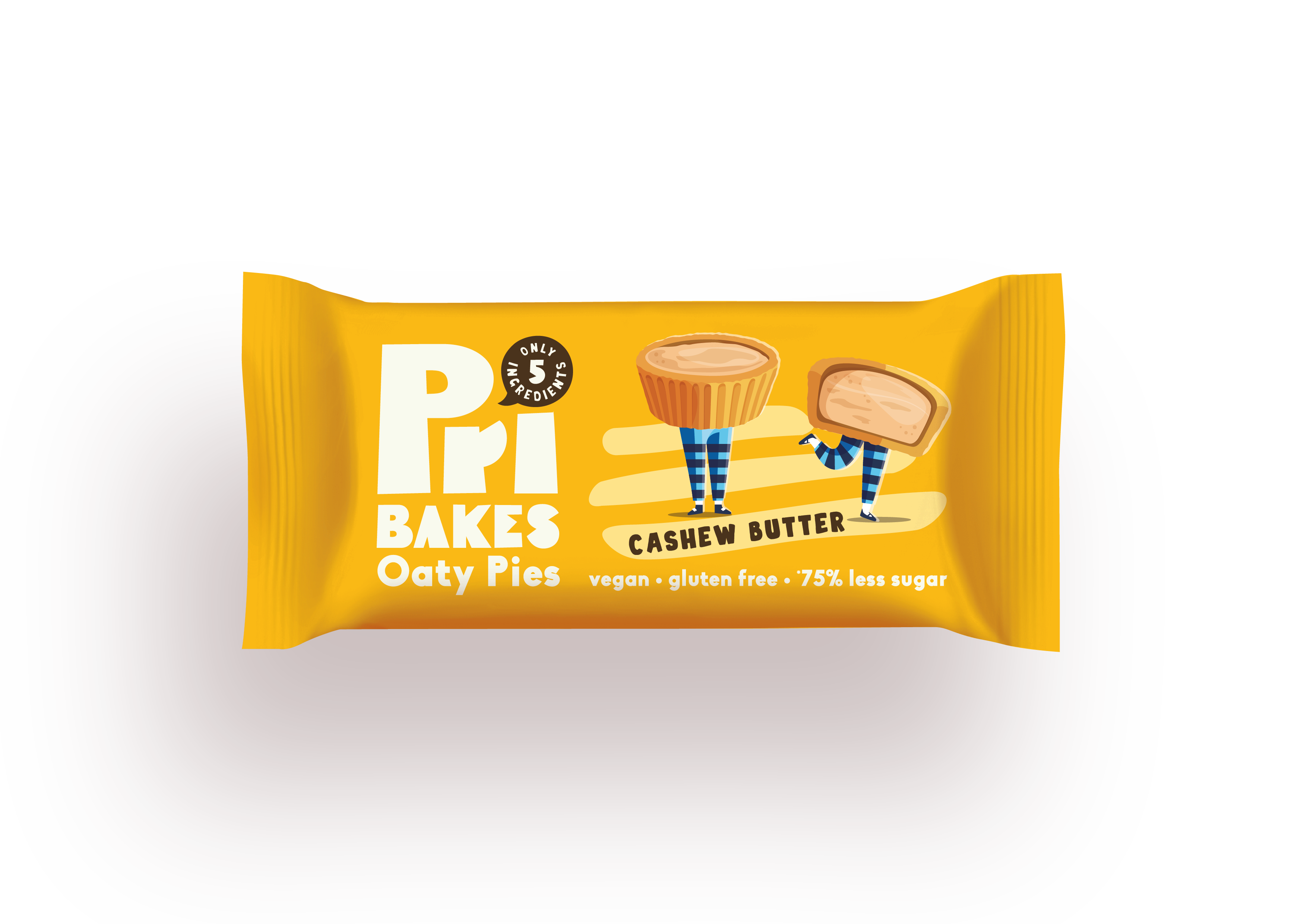 Pri Bakes – wholesale Snack bar – Healthy Vegan Snacks, Cashew Butter Oaty Pies1