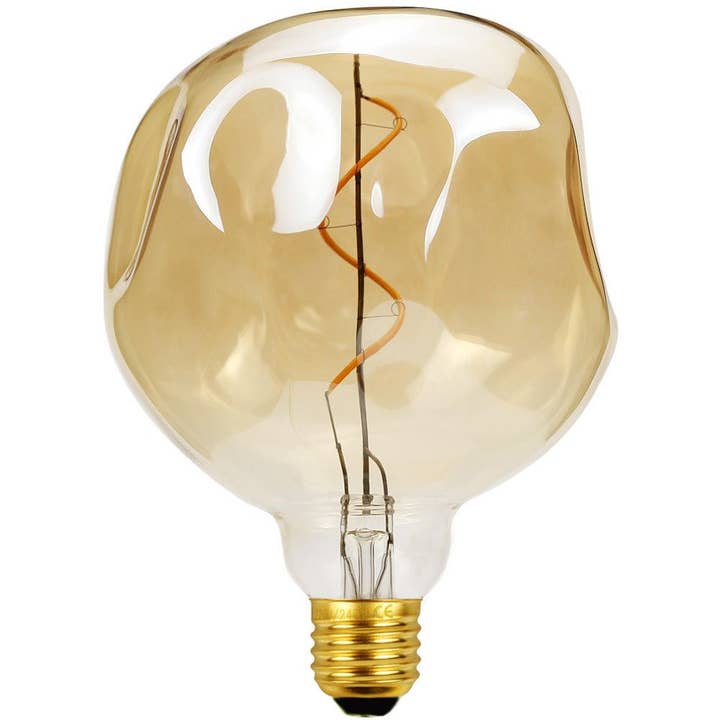 E27 LED-pære uregelmæssig G125 – 8 watt for engroshandel hos LeuchtNatur GmbH