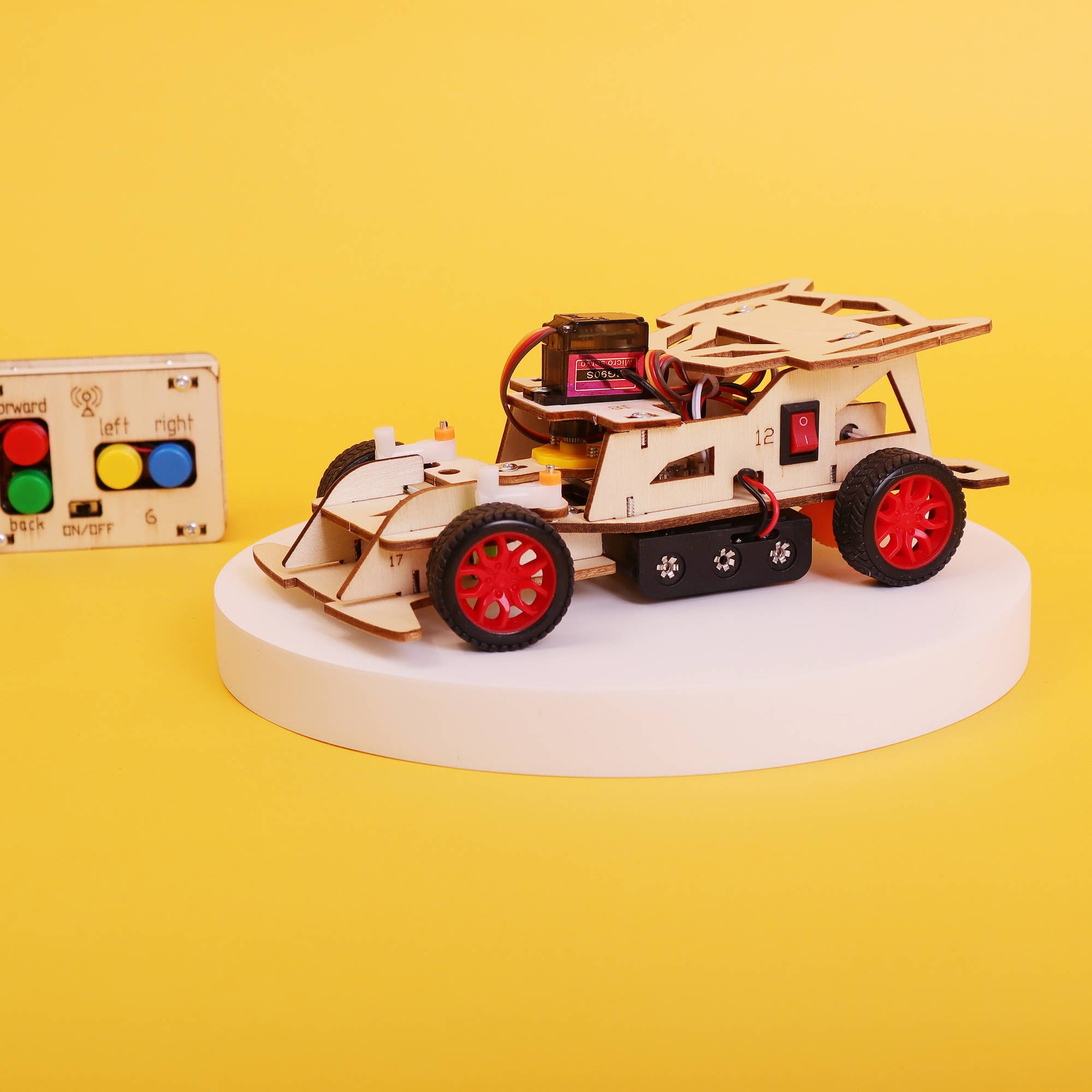 Kitsville – Großhandel Bastelset – Kinder – Bausatz für ferngesteuertes Auto, pädagogisches STEM-Spielzeug6