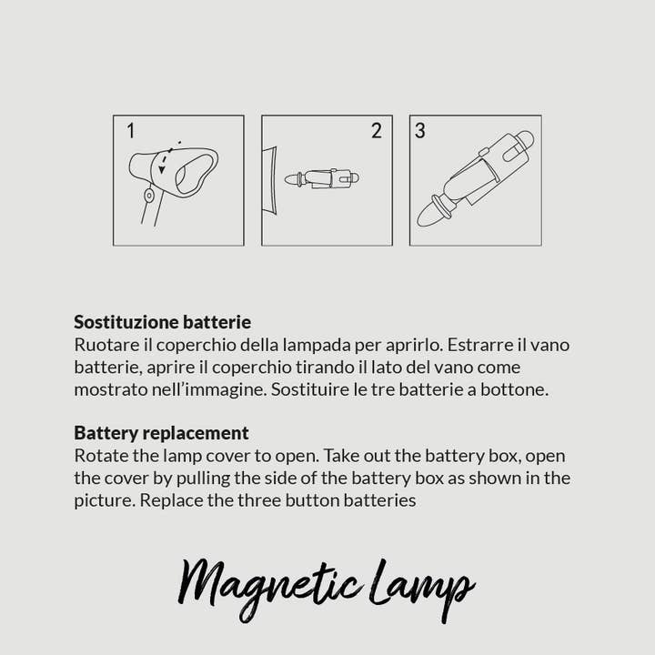 VIBES SRLS - Wholesale Accent/desk lamp - Mini Reading Lamp Puppy Collection Magnetic by Duduu11