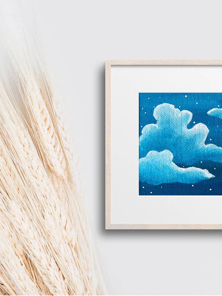 „Sour Blue Dreams” mini-print voor wholesale door Jiva More Life