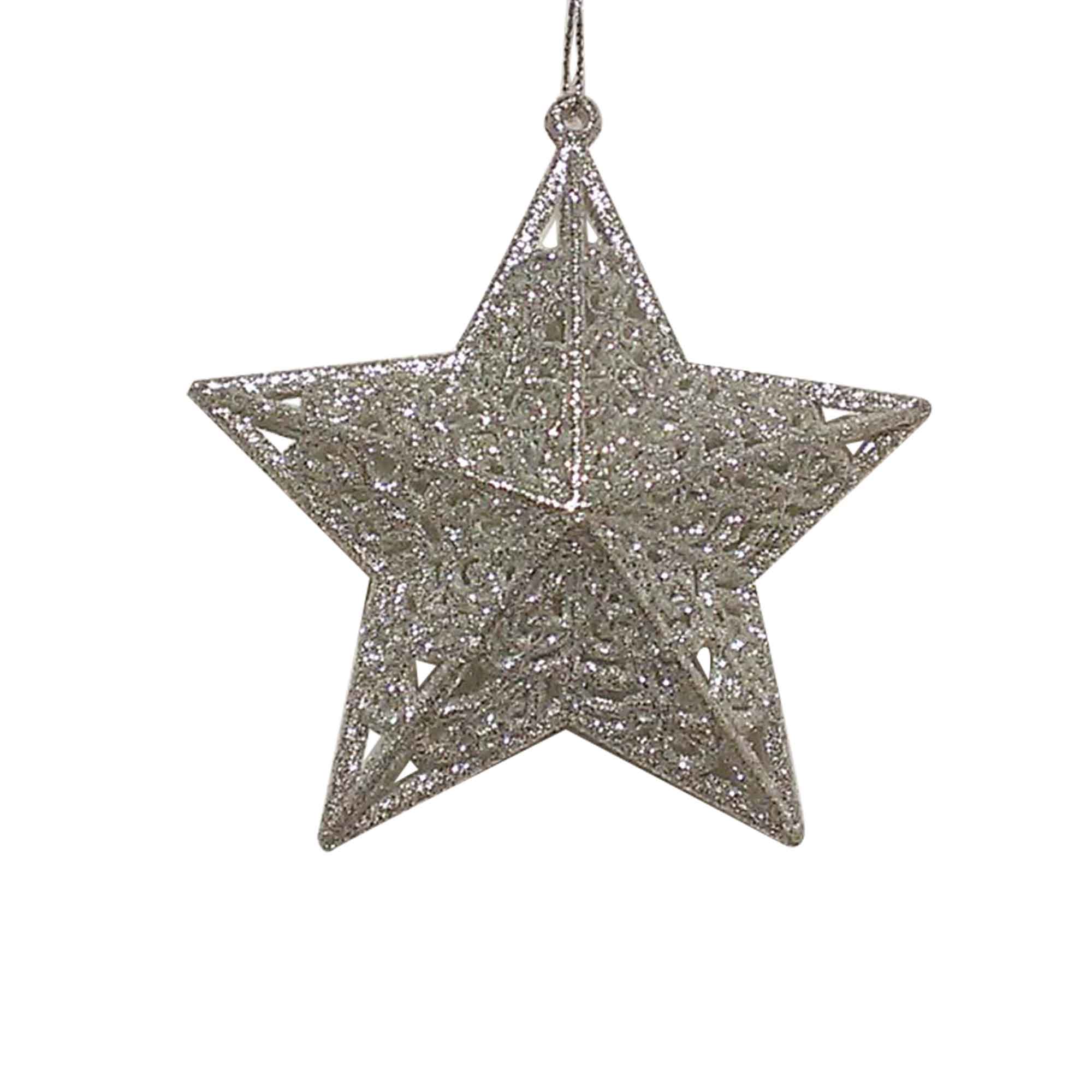 Decor N Beyond - Vendita all'ingrosso Decorazione - Ornamento in platino glitterato0