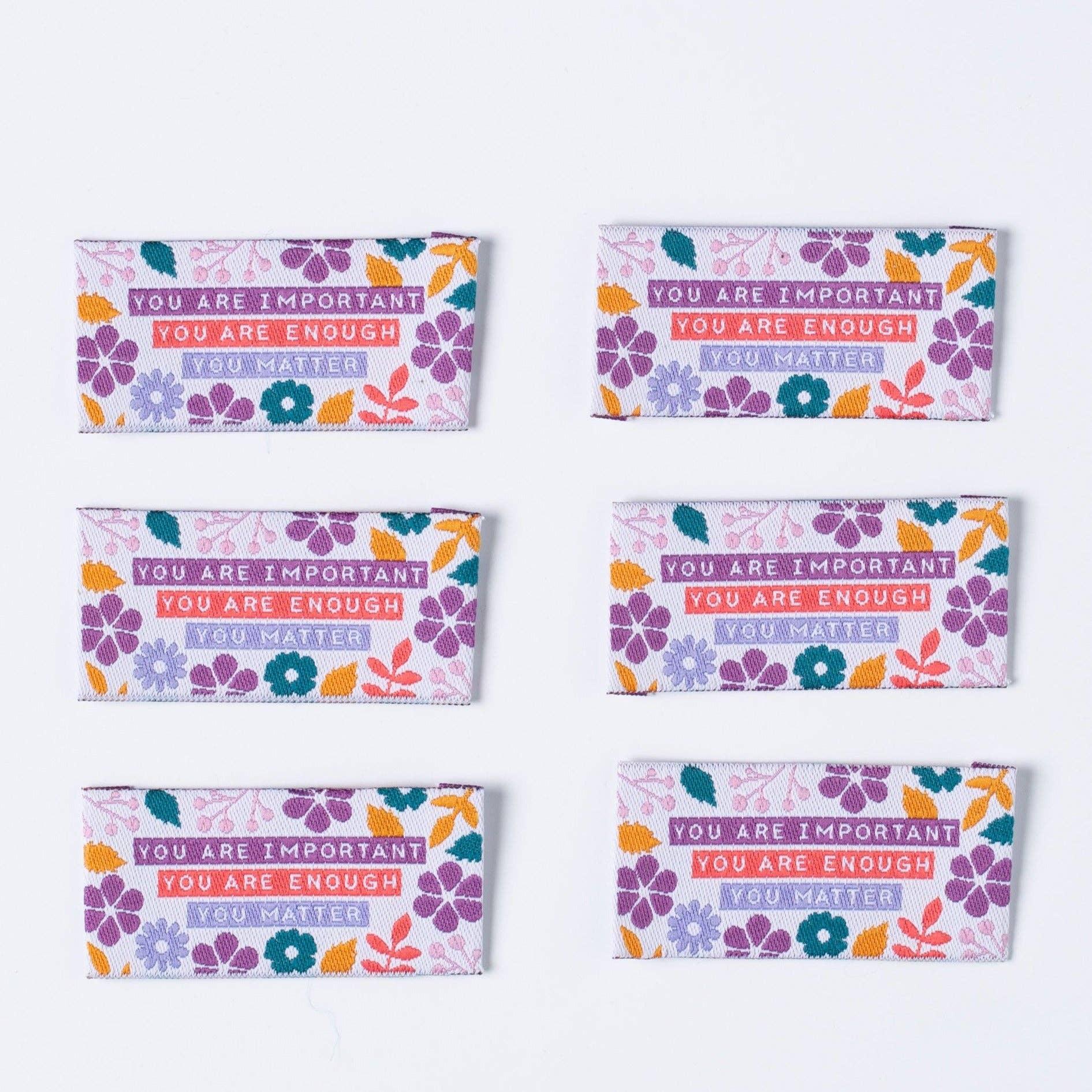 Little Rosy Cheeks - Wholesale Fabric - YOU MATTER - Sewing Labels Tags3