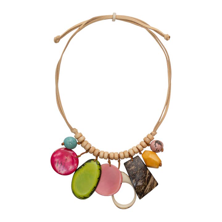 Jackie ketting voor wholesale door Organic Tagua Jewelry
