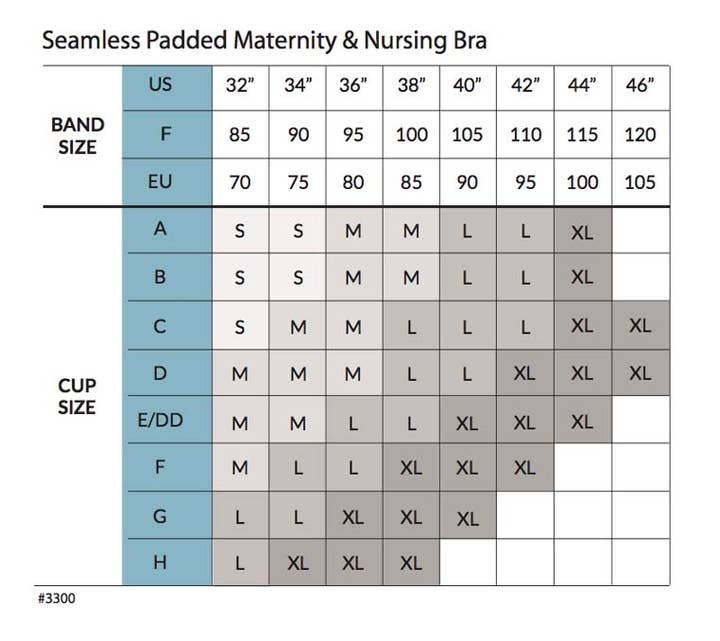 Carriwell – Großhandel Still-BH – Schwangerschafts- & Stillmode – Gepolsterter Schwangerschafts- und Still-BH (Schwarz)8