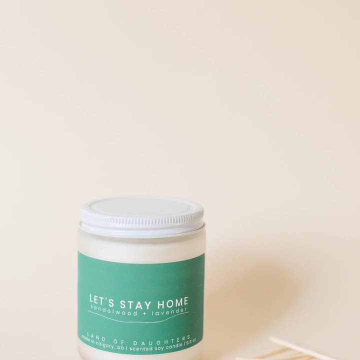 Land of Daughters - Vente Bougie en bocal - Let's Stay Home Bougie1