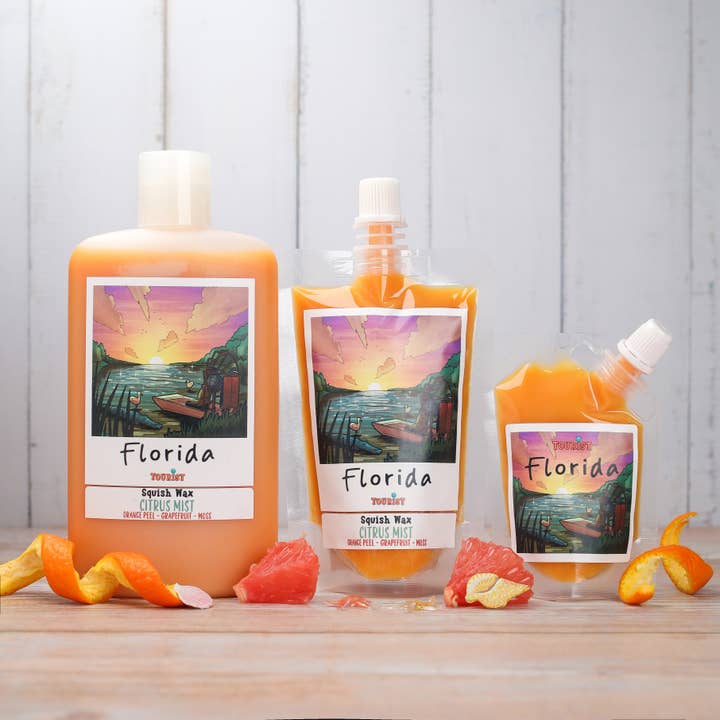 FLORIDA – Squish Wax Melt | The Scenic Route Collection for wholesale by Tourist Products