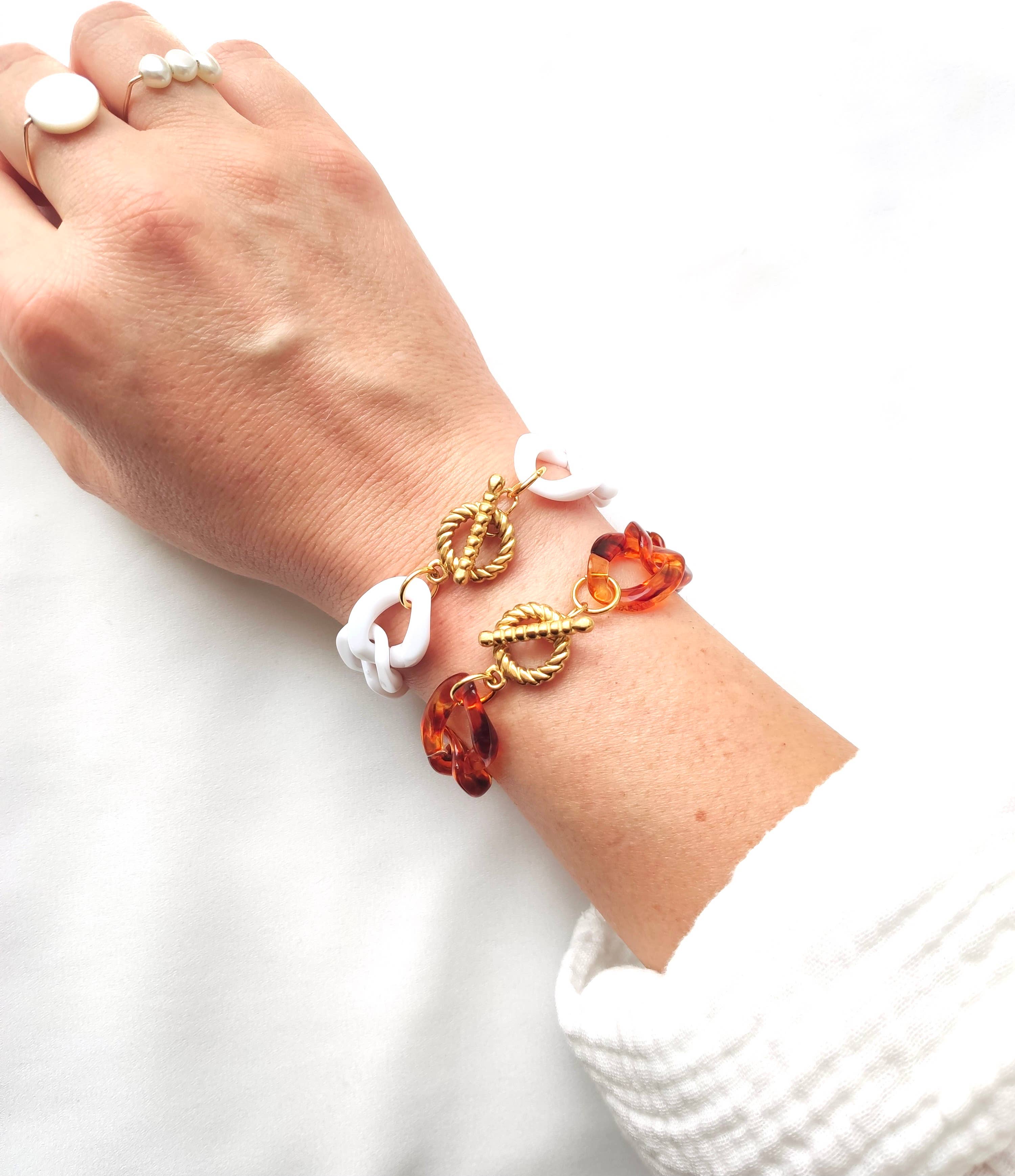 L'Atelier d'Artémis - Wholesale Link & Chain Bracelet - VINTAGE bracelet4