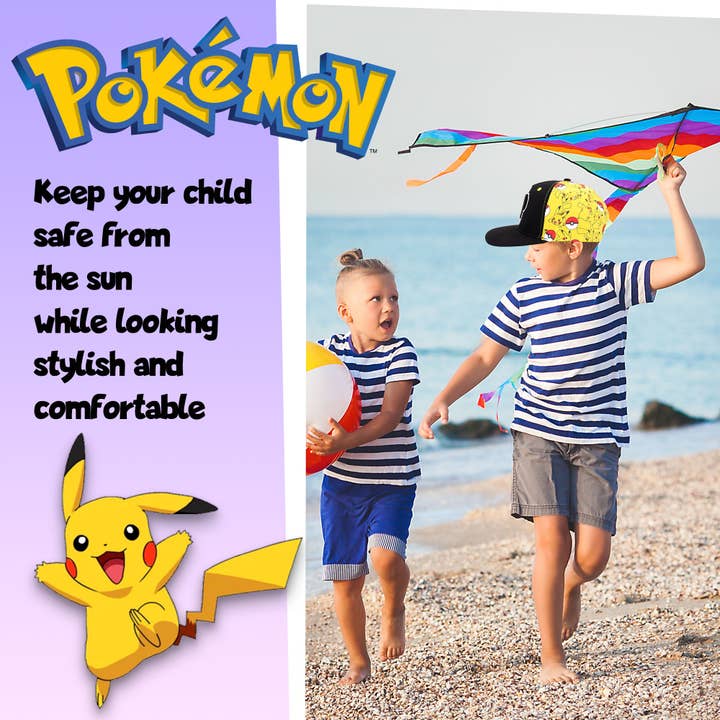 Fringoo Group Ltd - Vendita all'ingrosso Cappellino da baseball - Bambini - Berretto da baseball Pikachu2