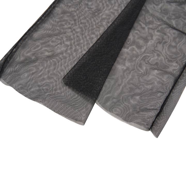 Floris Linens - Wholesale Gloves - Women's - Long Tulle Nylon Sheer Wedding Gloves, White or Black5