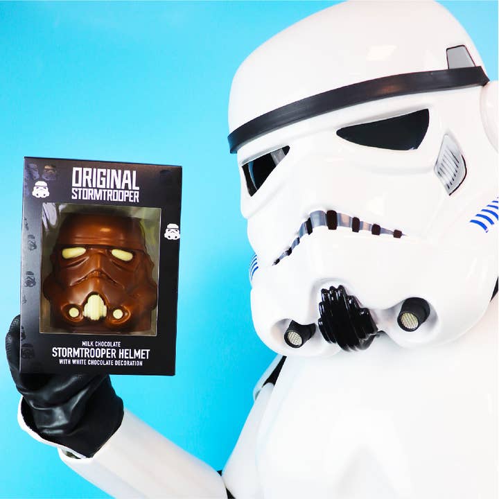 Treat Kitchen - Wholesale Chocolate - Original Stormtrooper - Milk Chocolate Stormtrooper Helmet