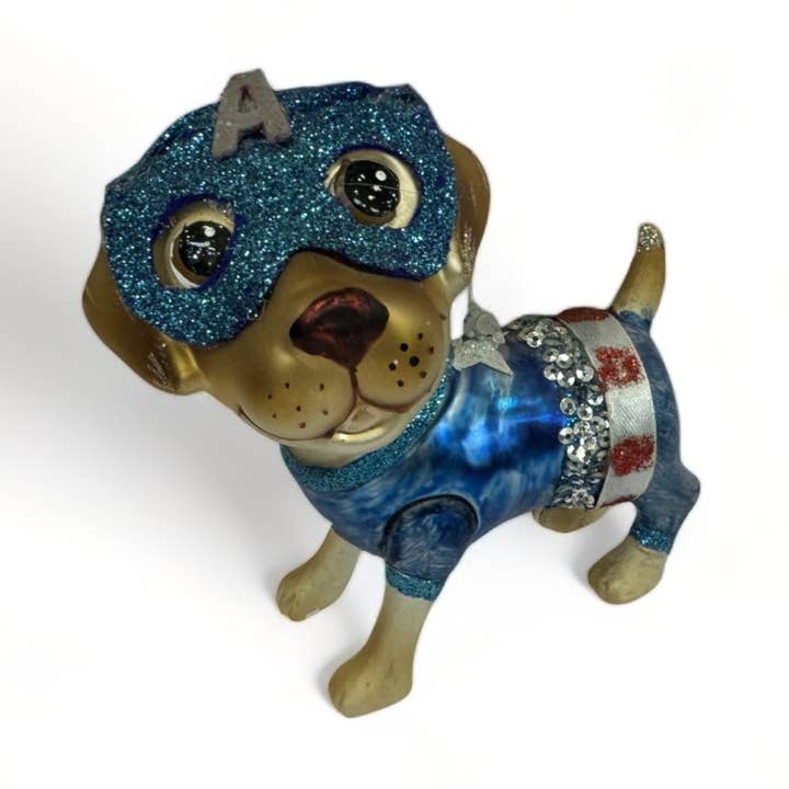 Dachshund "Mister America" 11cm for wholesale by Sereno Marke