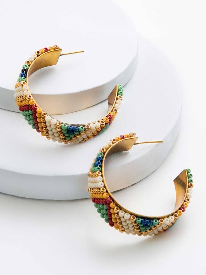 Festival Hoops for wholesale by Noonday Collection