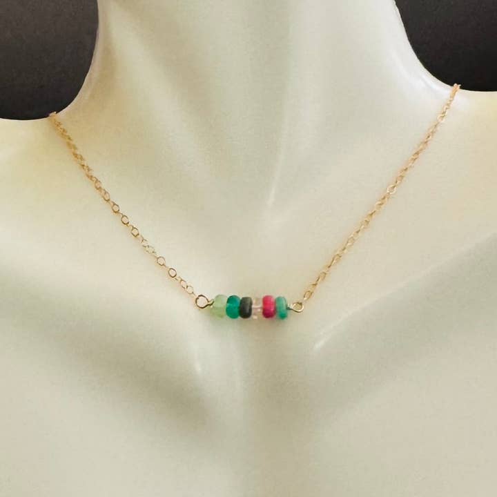 Judy Brandon Jewelry - Vendita all'ingrosso Collana con ciondolo/pendaglio - Opali su collana d'oro1