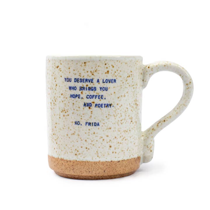 Sugarboo & Co - Wholesale Coffee Mug - XO Mug - You Deserve A Lover, Frida (Set of 4)