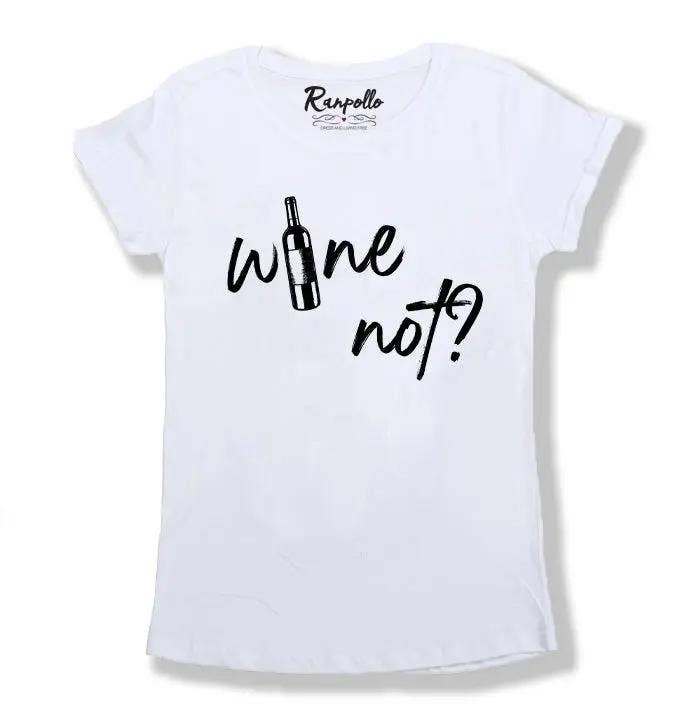 RANPOLLO MILANO - Wholesale Screen Printed T-Shirt - Women's - VINO0