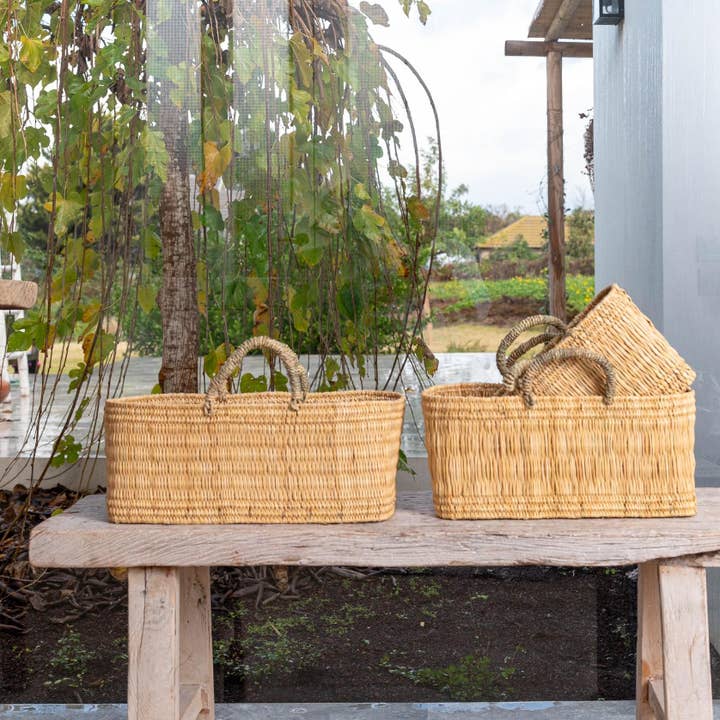 DarKech - Wholesale Basket - Reed Basket Gardener Wicker Basket French Baskets