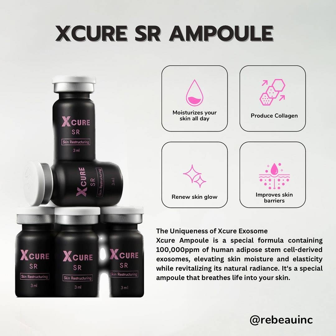 Rebeau - Wholesale Facial Serum/Concentrate - X CURE SR AMPOLE 3ml X 10EA4