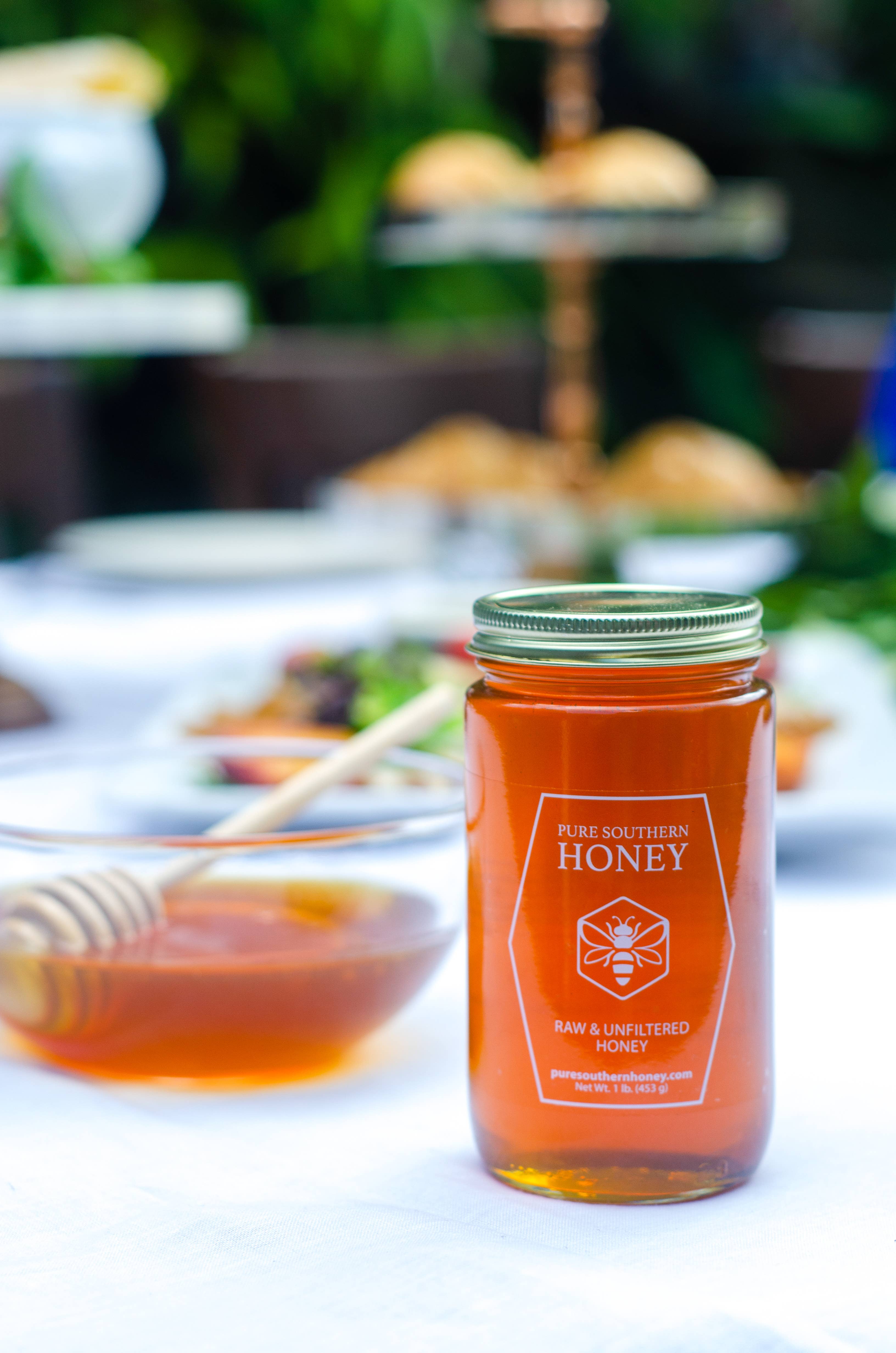 Pure Southern Honey - Wholesale Honey - Honey 1 Lb (12 Jars) Raw, Unfiltered, and Unheated2