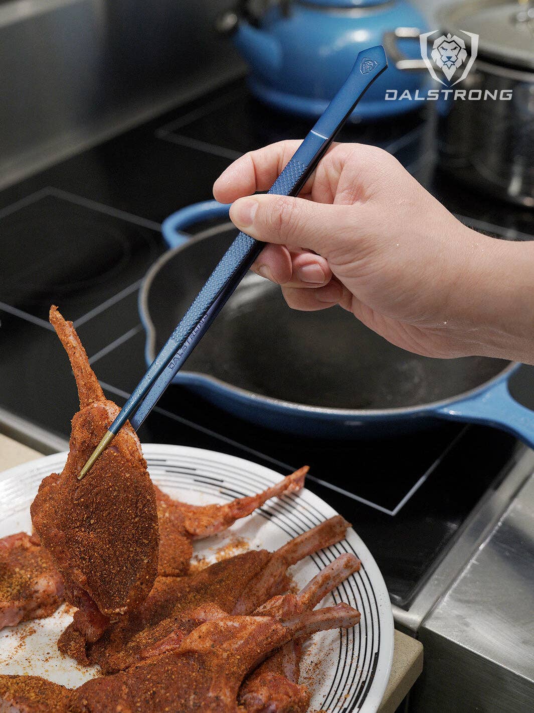 Dalstrong - Wholesale Kitchen Tool/Gadget - Plating Tweezers 10" | Dual Color | Professional Use | Dalstrong ©6