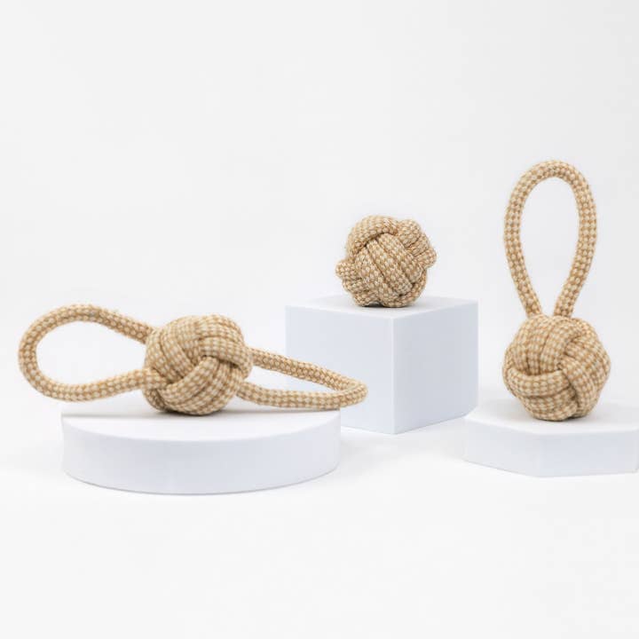 Hanfseil Hundespielzeug für den Großhandel von Monli Handcrafted Pet Toys