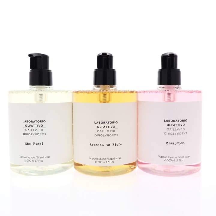 Lothantique Inc. - Wholesale Body Wash/Shower Gel - Laboratorio Olfattivo | ClamoRosa Liquid Soap 500ml1