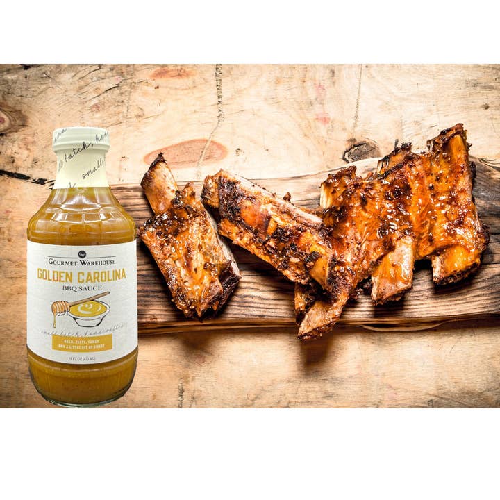 Gourmet Warehouse Brands - Wholesale BBQ Sauce - Gourmet Warehouse Golden Carolina BBQ Sauce5