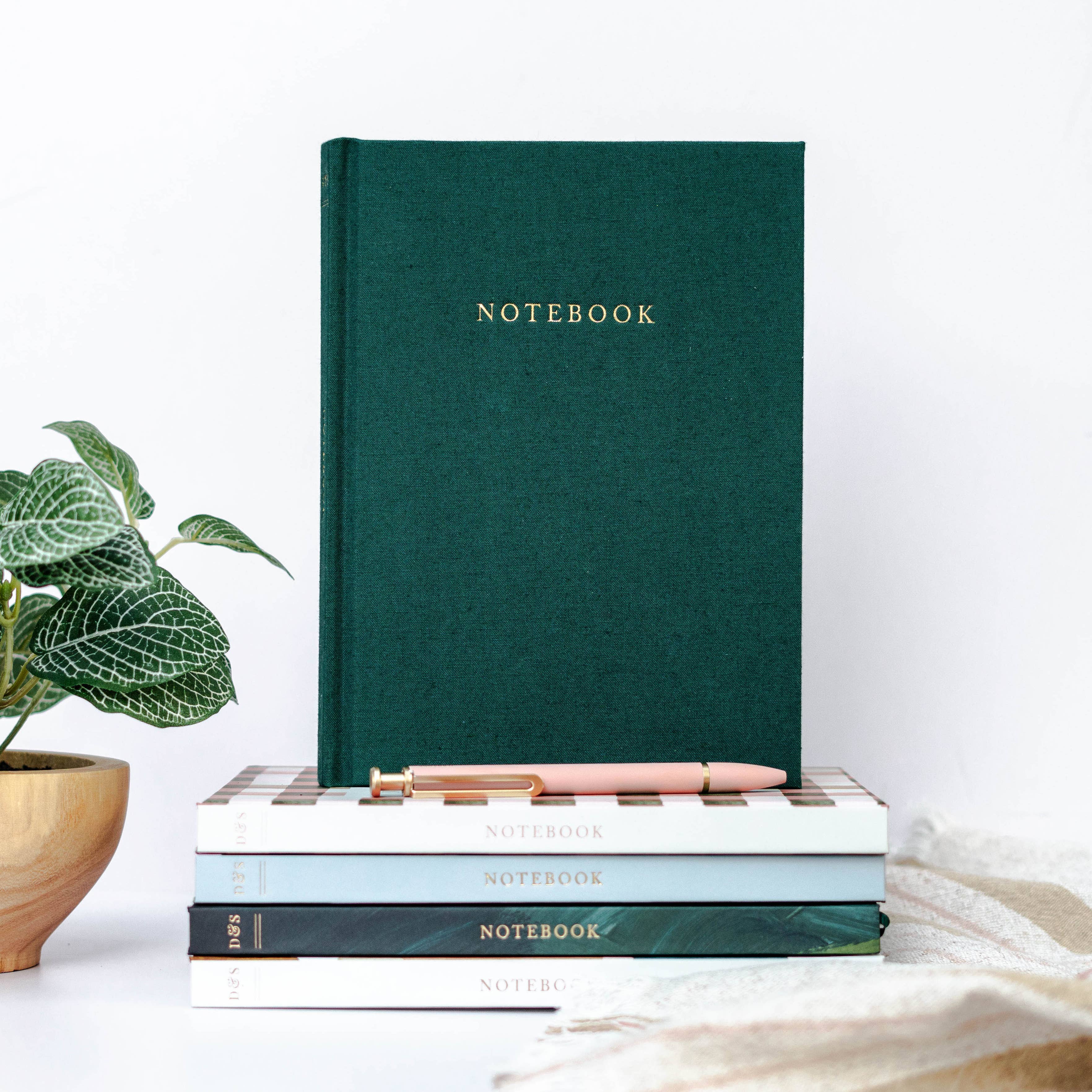 Duncan & Stone Paper Co. - Wholesale Dagboek/agenda - Blanco journal notitieboekje - harde kaft, plat neer te leggen4