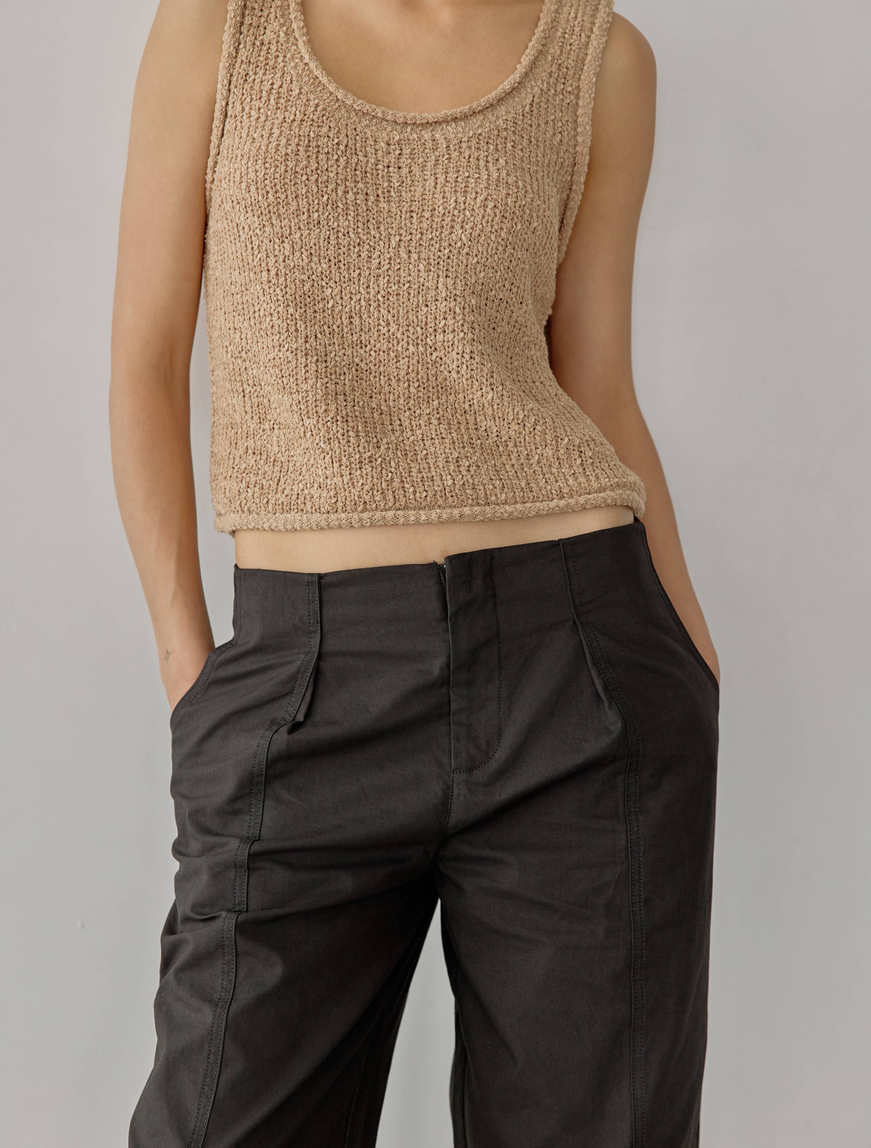 MOD REF - Wholesale Pants - Women's - The Hansen Pants | Wide Leg Utility Pants3