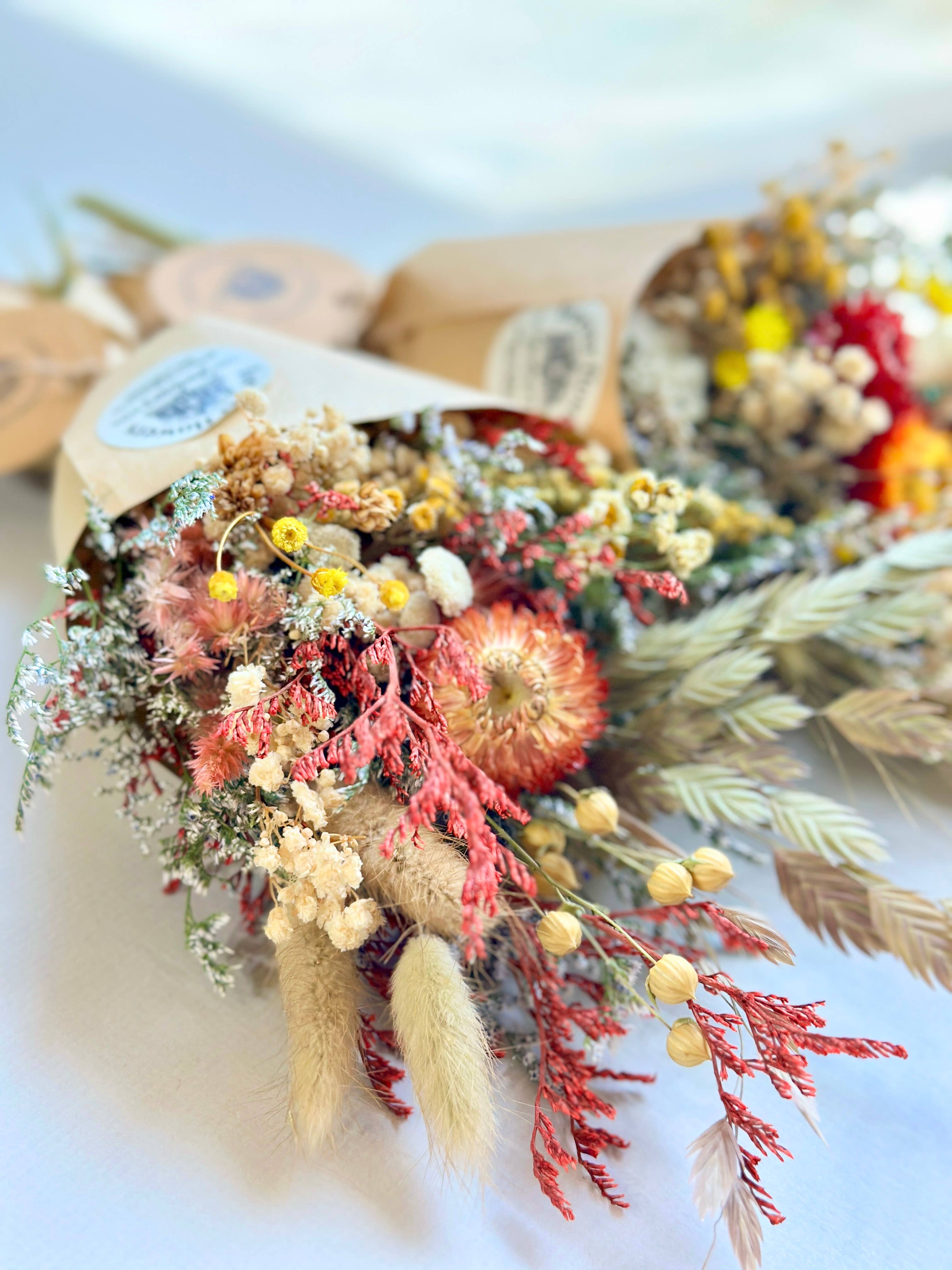 The Gardeners Wife - Wholesale Dried/Pressed Flowers - Mini Bouquets6