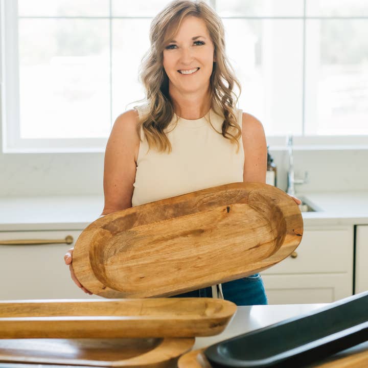 My Grounded Living - Wholesale Decorative Plate/Dish/Bowl - Food Grade Dough Bowl 22x121