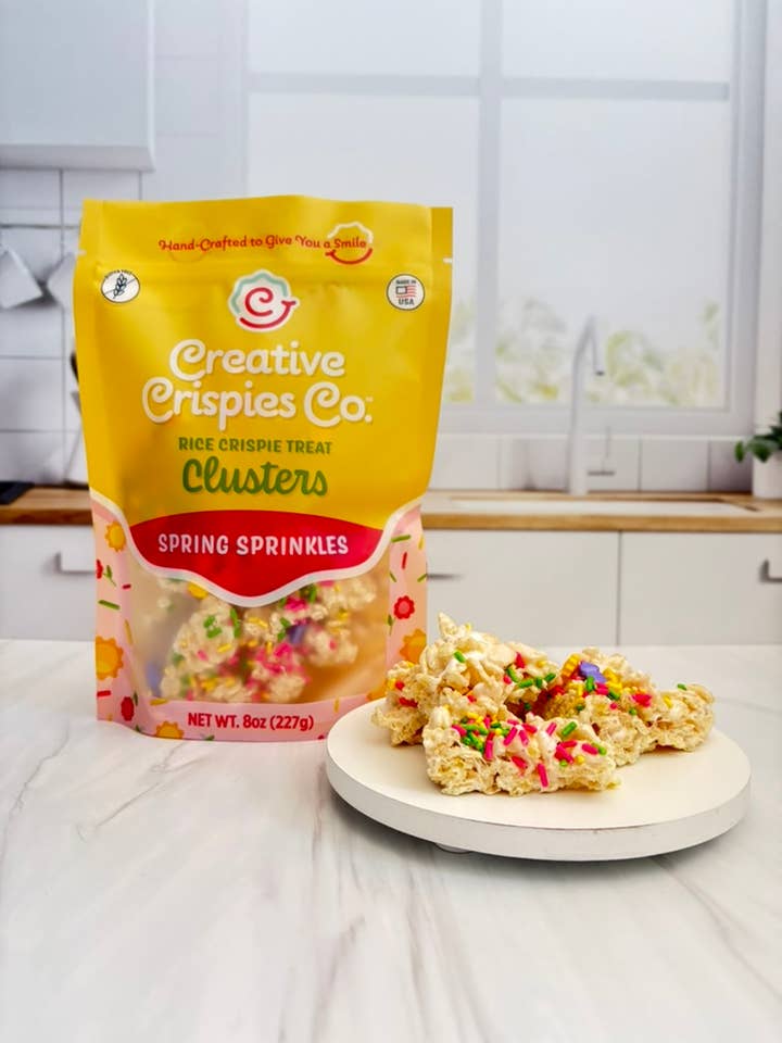 Clusters Spring Crispie Mix - Case of 6 for wholesale by Creative Crispies Co.