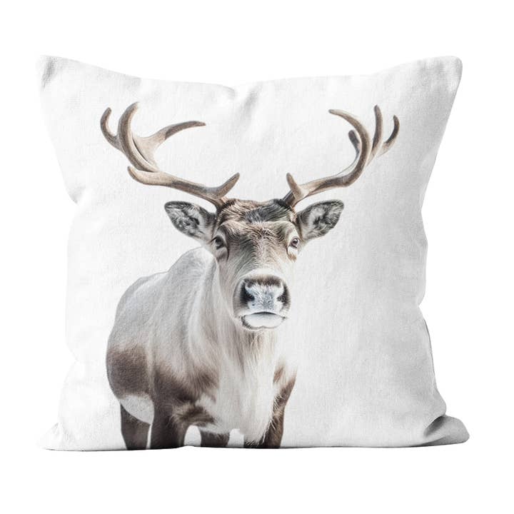 Coussin Renne pour la vente par Artpilo