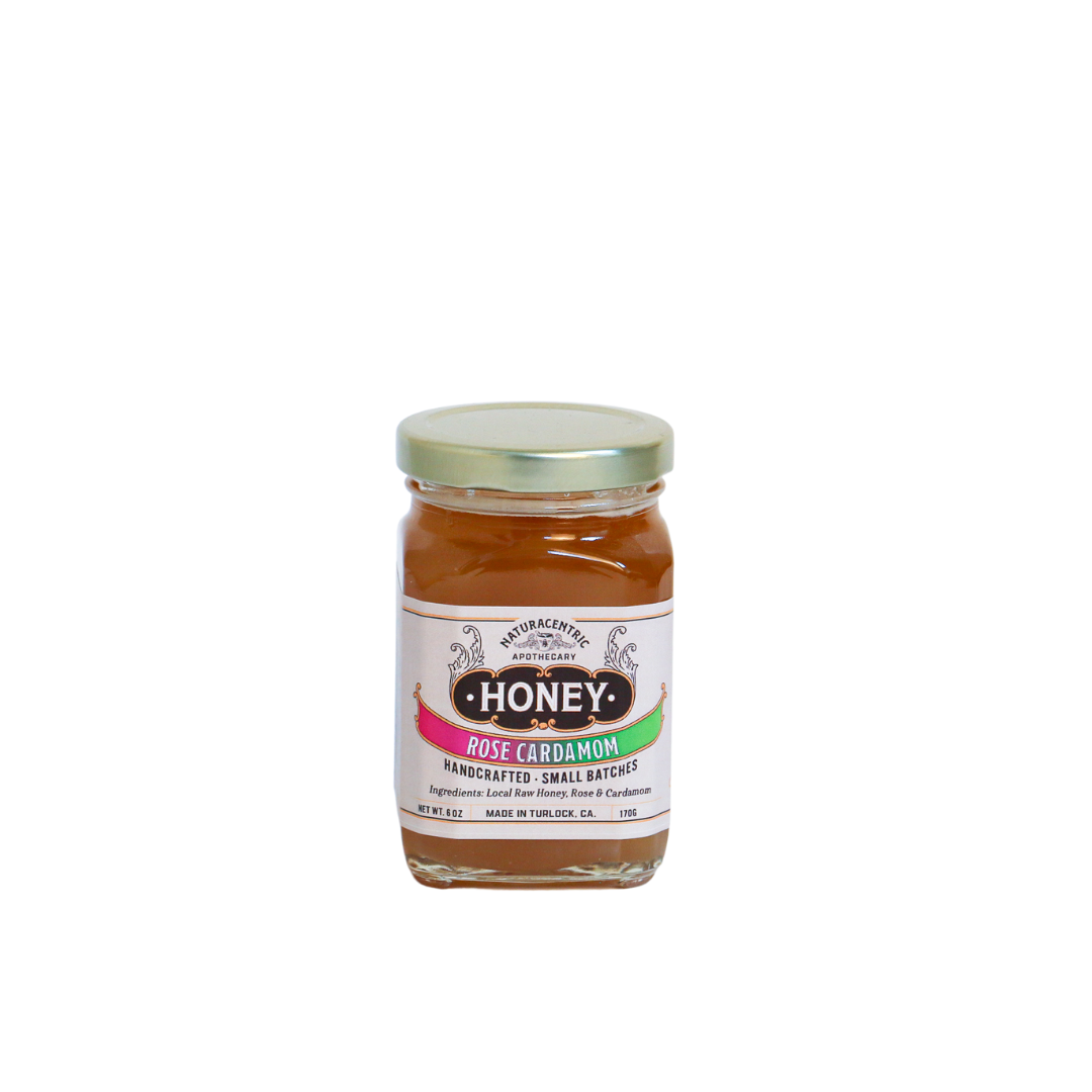 Naturacentric - Wholesale Honey - Rose Cardamom Infused Honey1