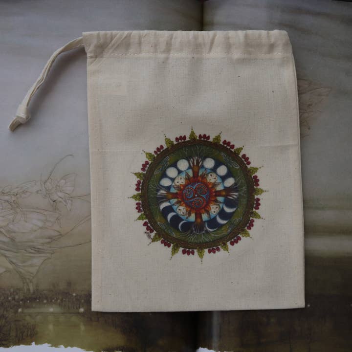 FreeRangeFaeries - Wholesale Pouch - Women's - Wood Wide Web Tarot Pouch3